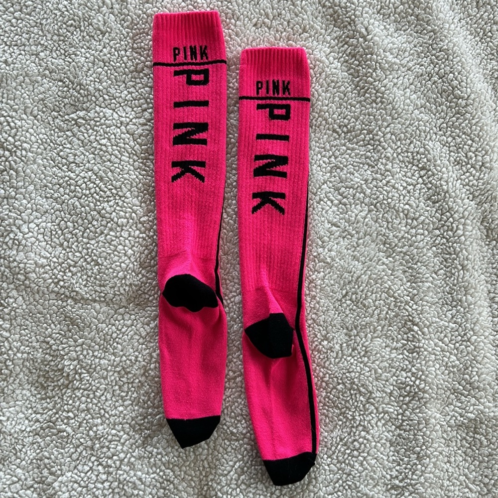 VS Pink Socks (NWOT)